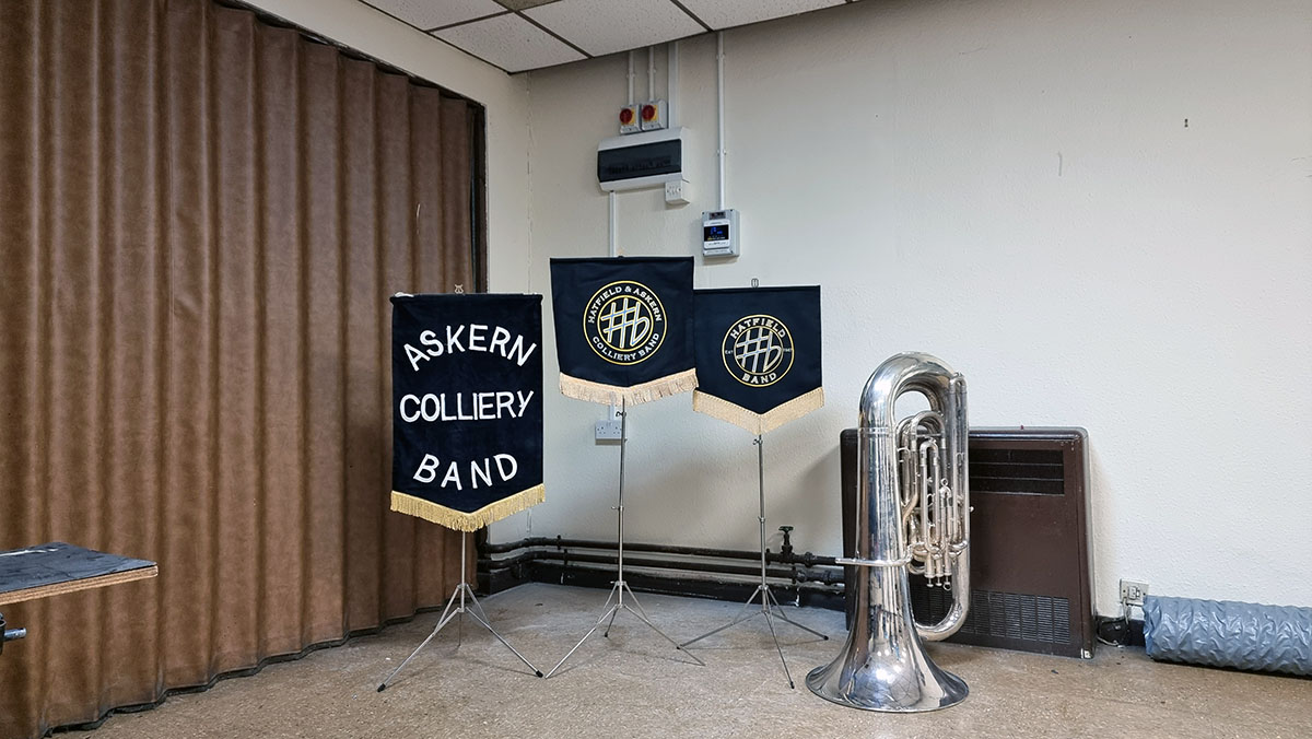 Hatfield & Askern Colliery Band Banners